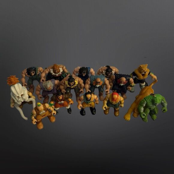 FP Imaginext T-Rex Playset Sabertooth Caveman Dinosaurs Island Figures 2.5” A6 - Picture 3 of 15